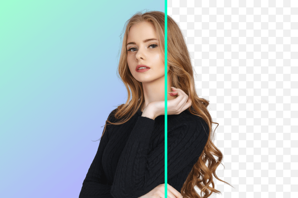 Professionally remove backgrounds from portraits, products, and graphics with ease